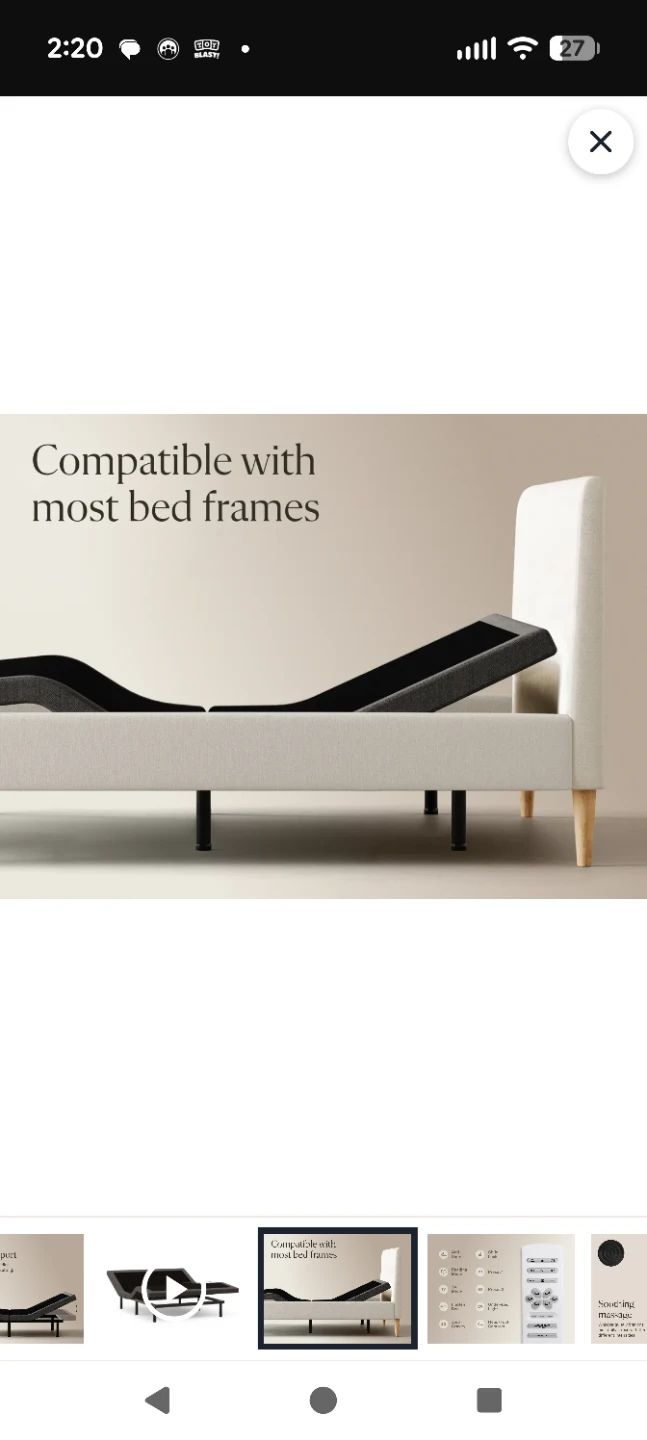 King Size Adjustable Bed Base $600 OBO - photo 4