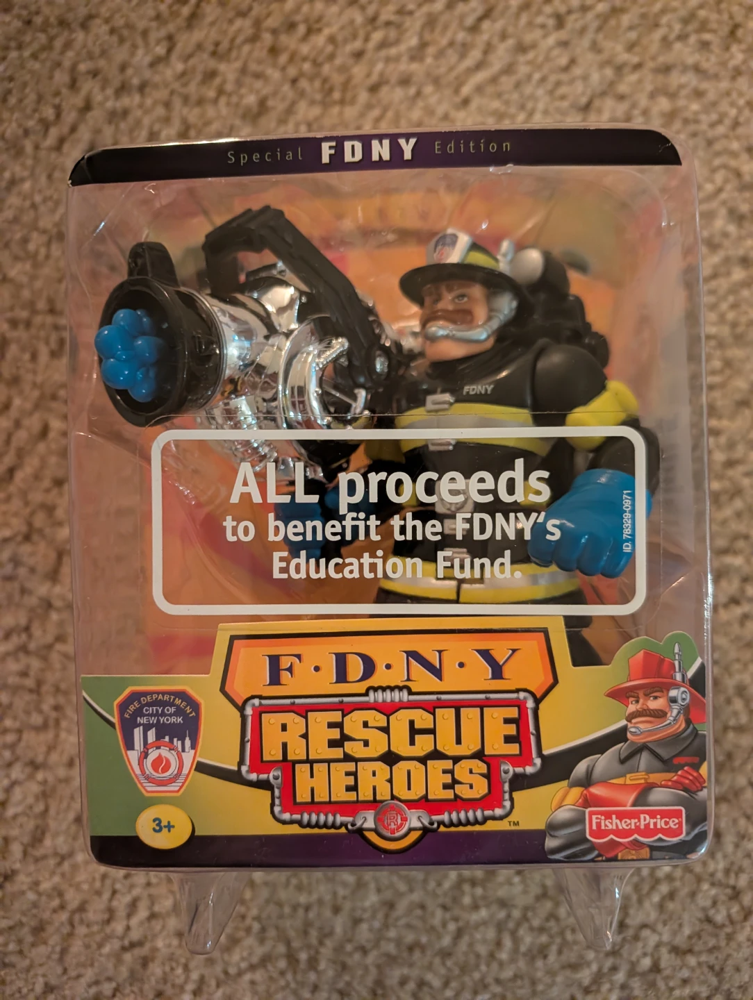 Fisher-Price FDNY Rescue Heroes Billy Blazes Toy