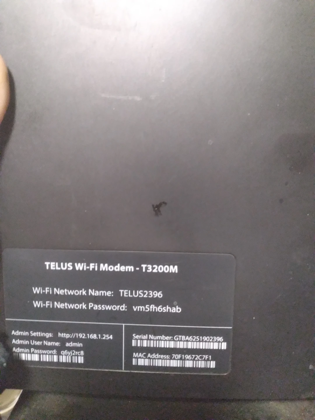 TELUS Wi-Fi Modem - T3200M - photo 2