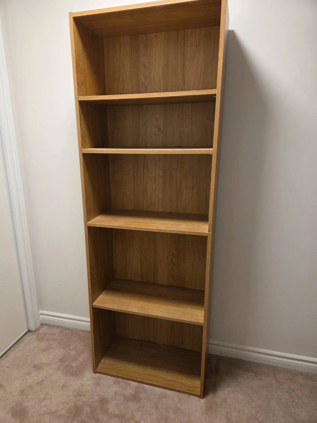 Wooden Bookshelf