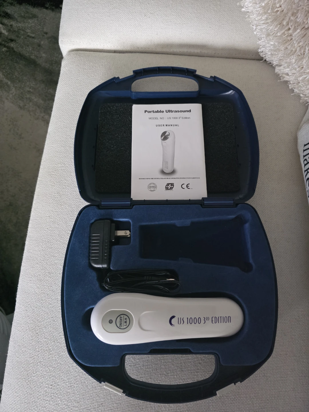 Portable Ultrasound US 1000 3rd Edition with Case