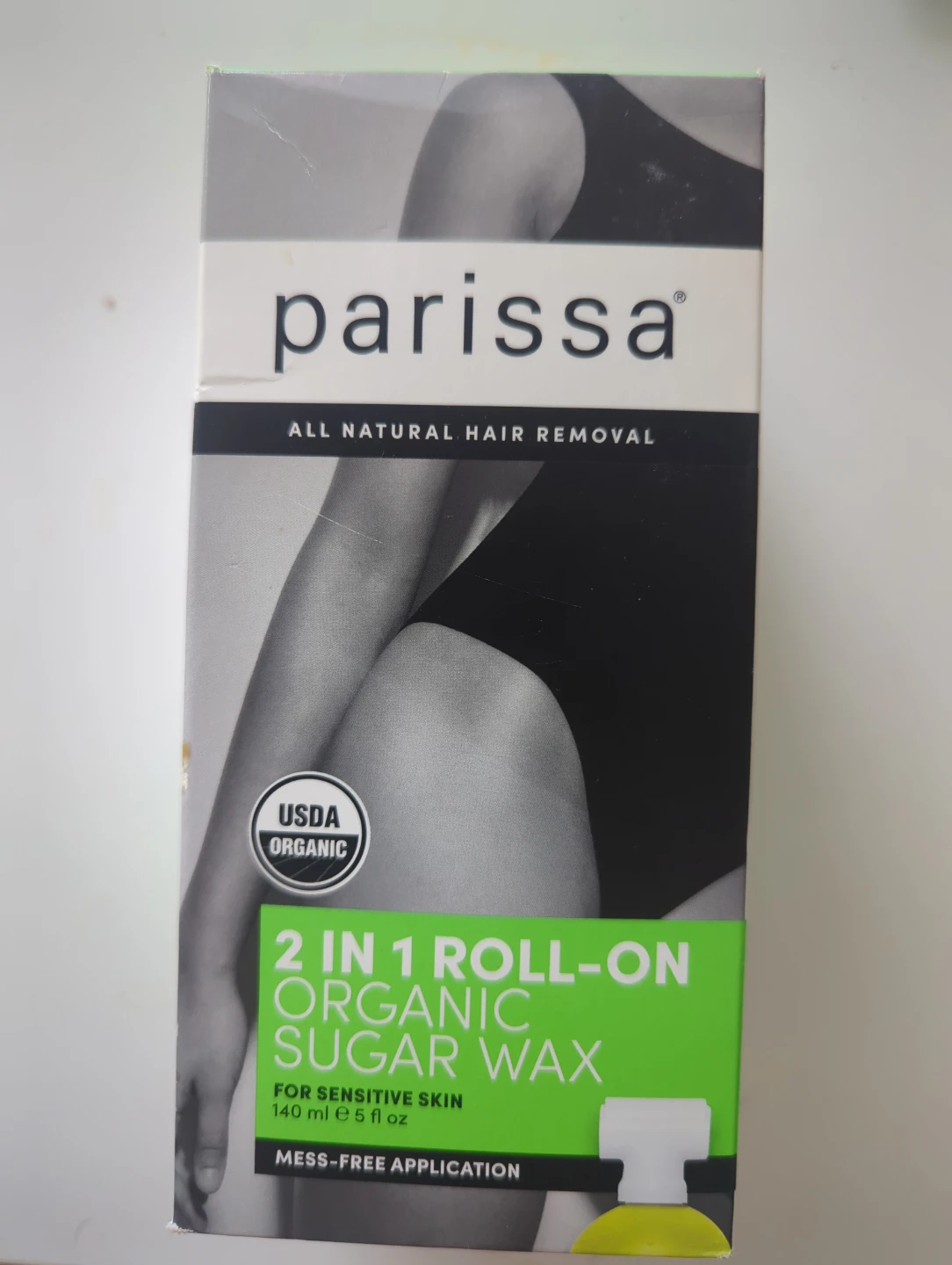Parissa 2-in-1 Organic Roll-On Sugar Wax 140 ml