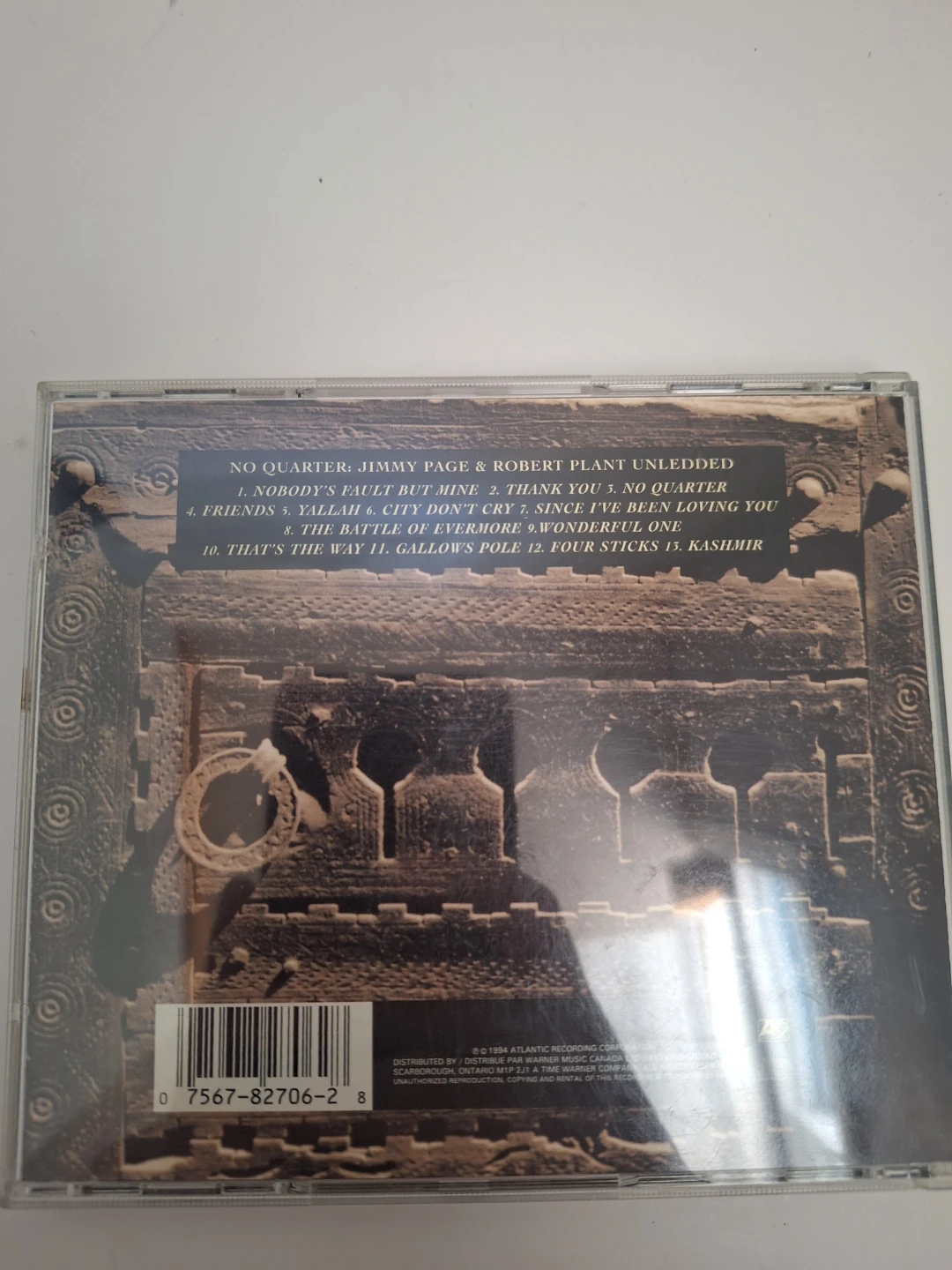 Jimmy Page & Robert Plant - No Quarter CD - photo 2