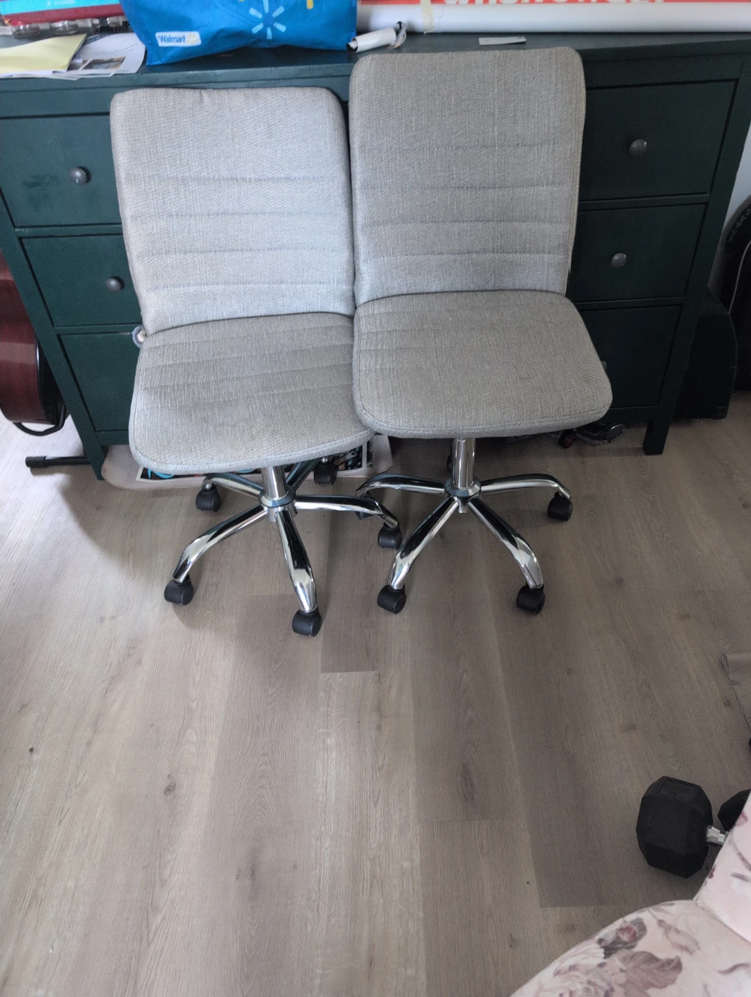 2 Grey Ikea Office Chair - photo 3