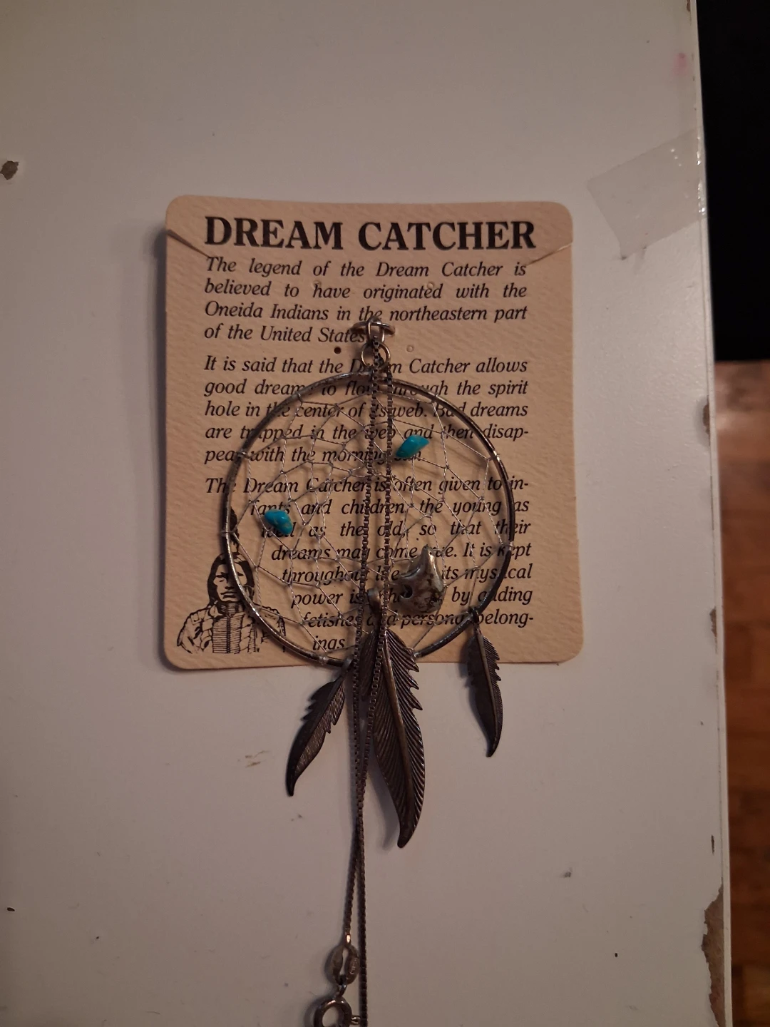 Vintage Dream Catcher Necklace