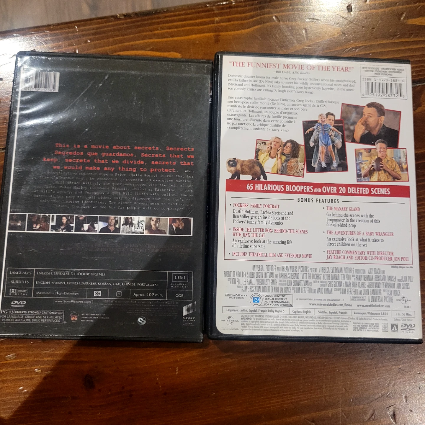 Perfect Stranger & Meet the Fockers DVDs - photo 2