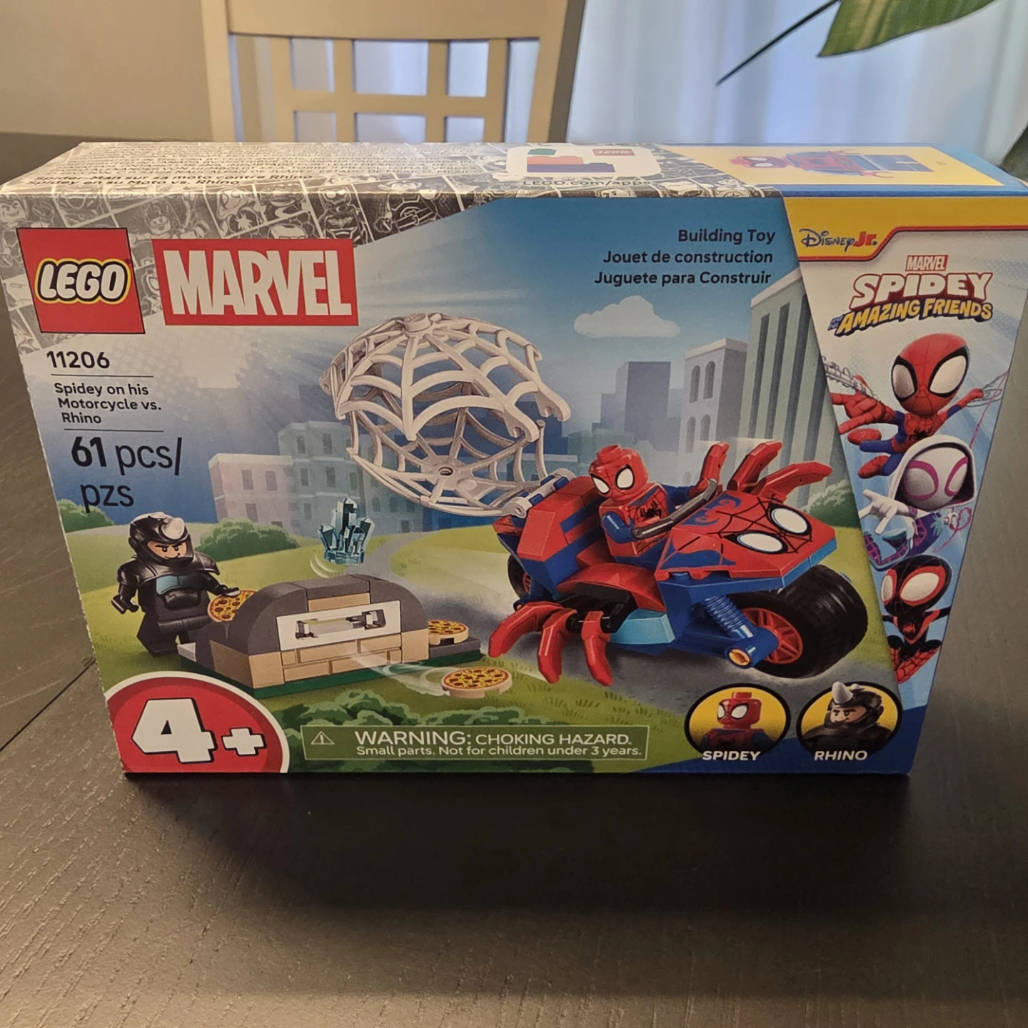 Lego Marvel Spidey vs Rhino 11206