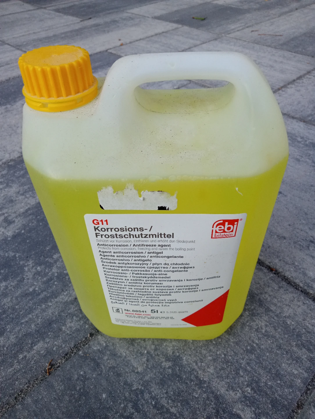 EBI G11 Antifreeze / Corrosion Inhibitor - 5L