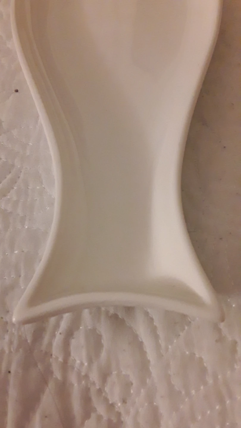 Stokes White Ceramic Fish Spoon Rest - photo 4