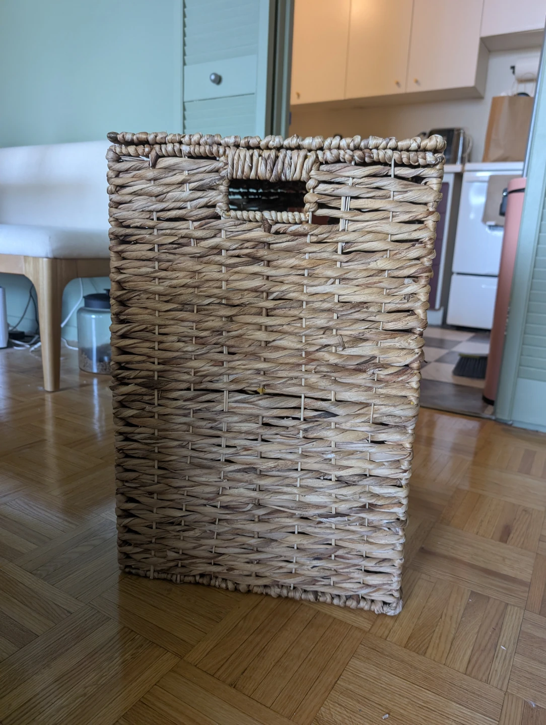 Woven Storage Basket with Lid - photo 4