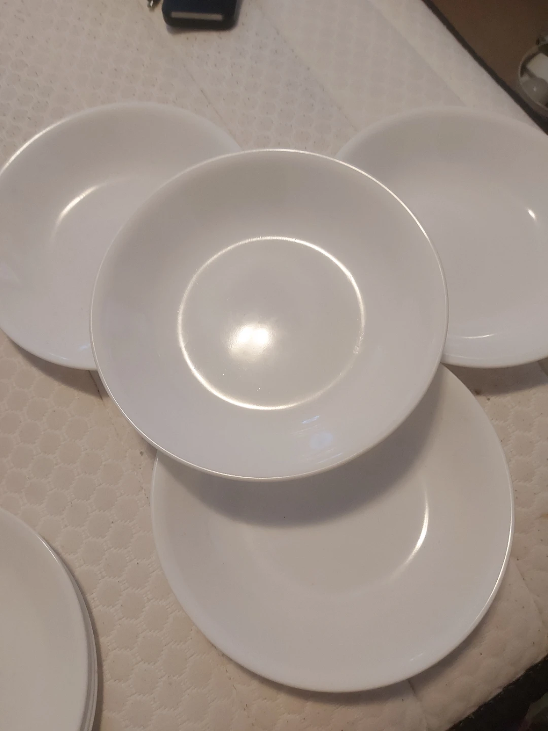Corelle 12 Piece Dinnerware Set - Winter Frost White - photo 4