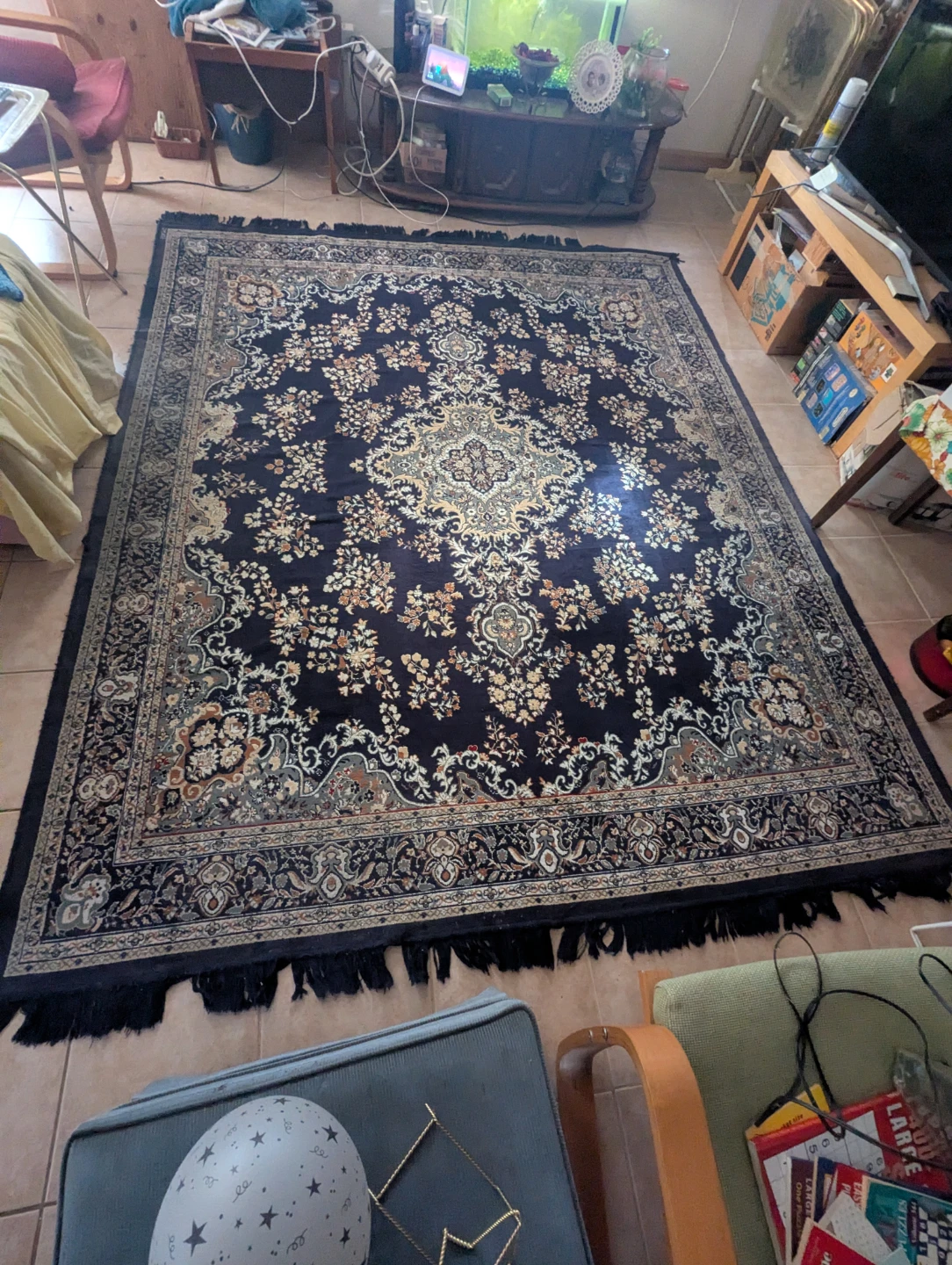 Large Oriental Area Rug