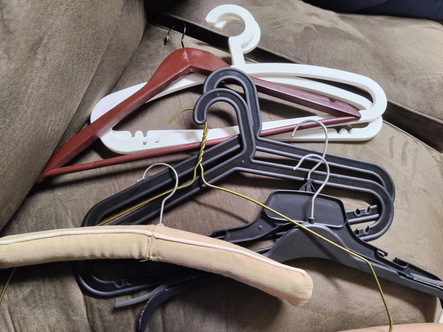 Assorted Clothing Hangers