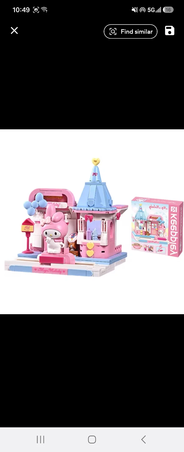 Sanrio Kuromi Creative House Building Block Set - photo 3