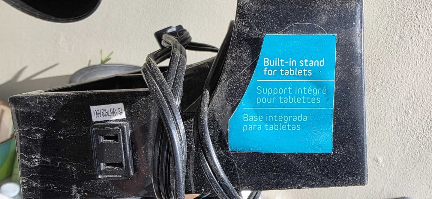 Desk Lamp with Built-in Tablet Stand - photo 3