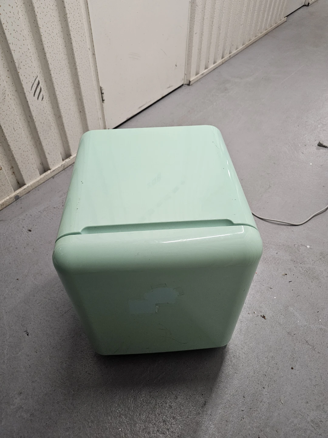 Retro Style Green Mini Fridge with Freezer, 1.7 cu ft. - photo 4