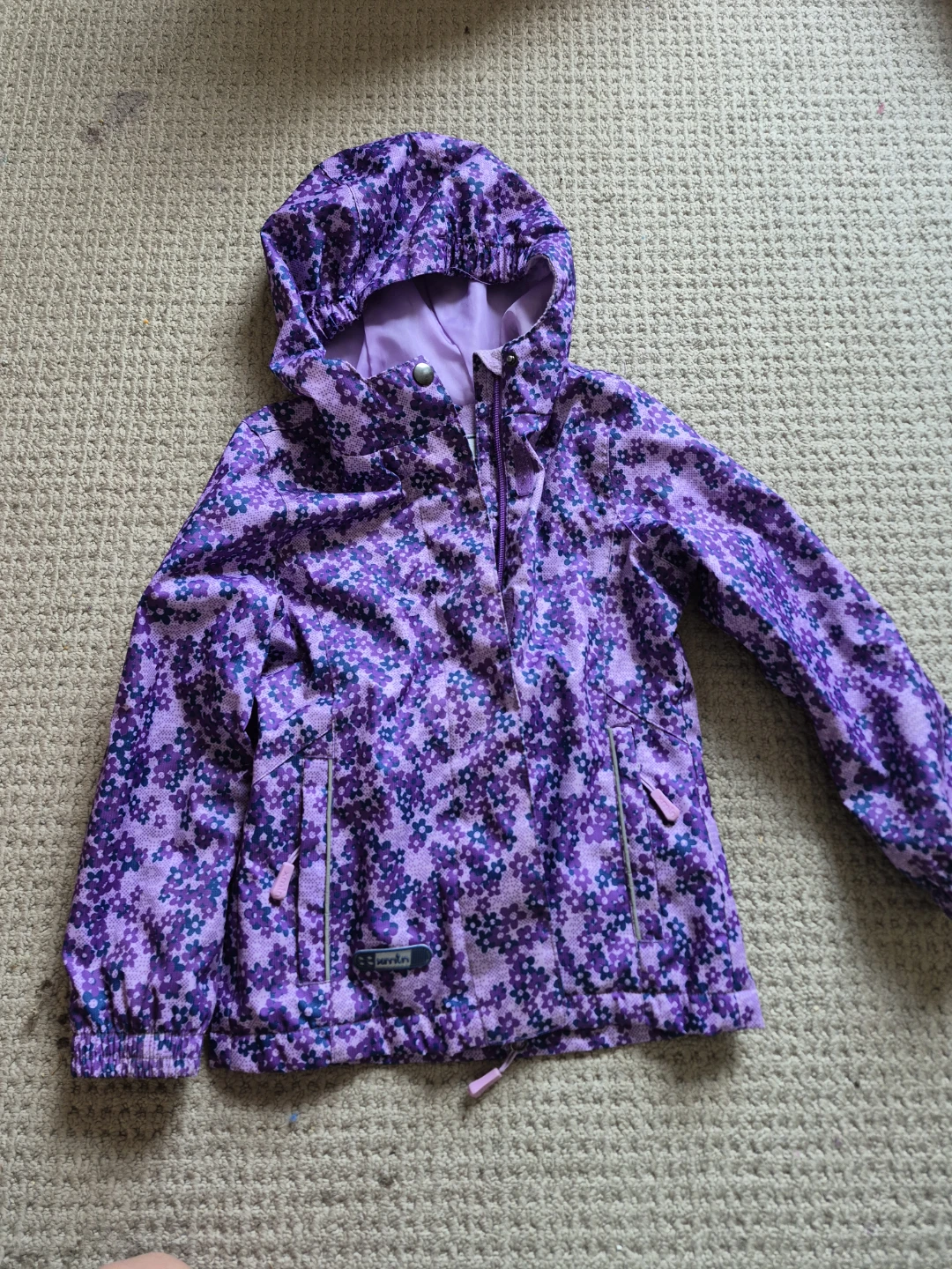 Girls 4-5T rain coat