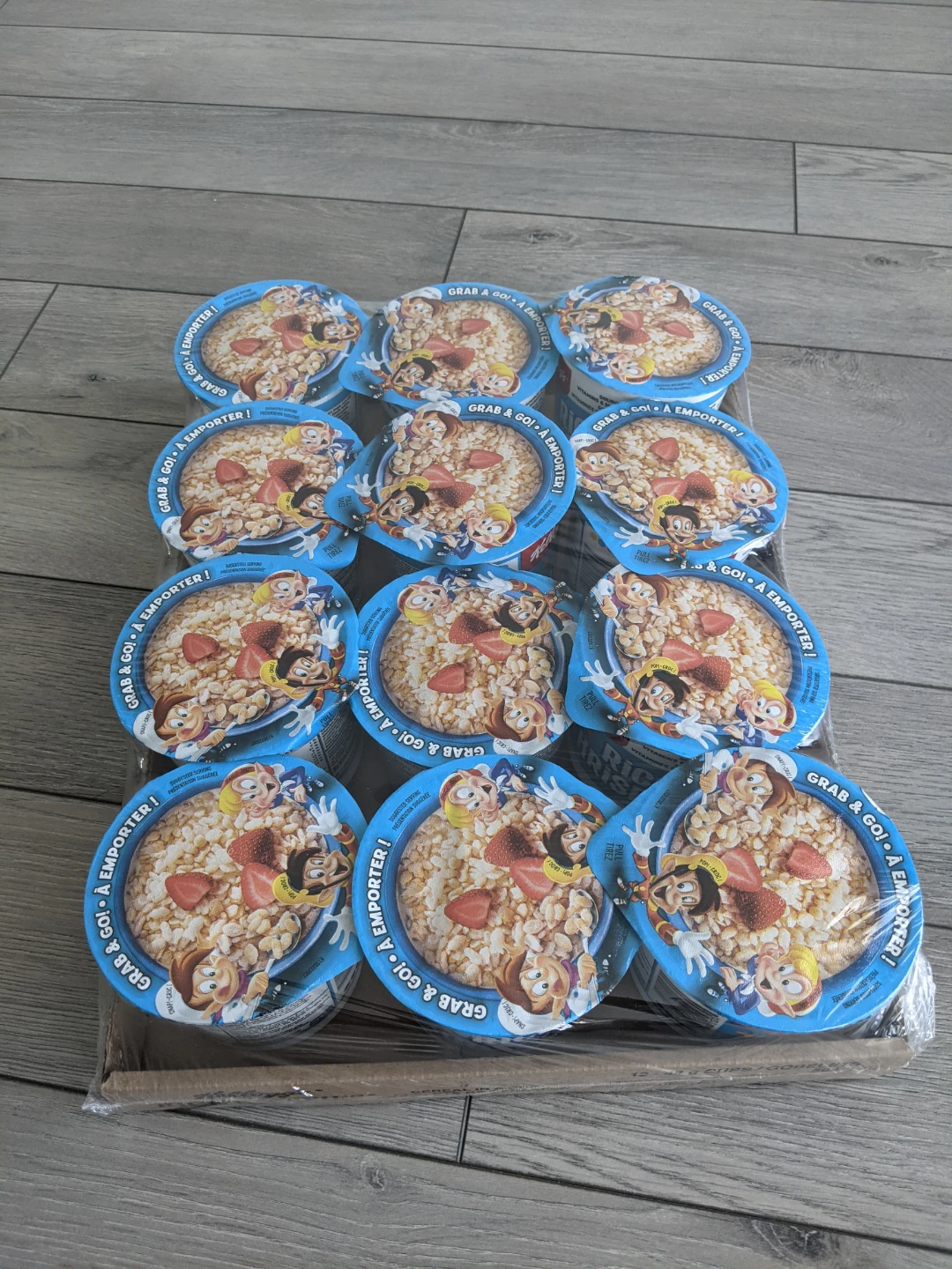 Kellogg's Rice Krispies Cereal Cups (12 Pack)