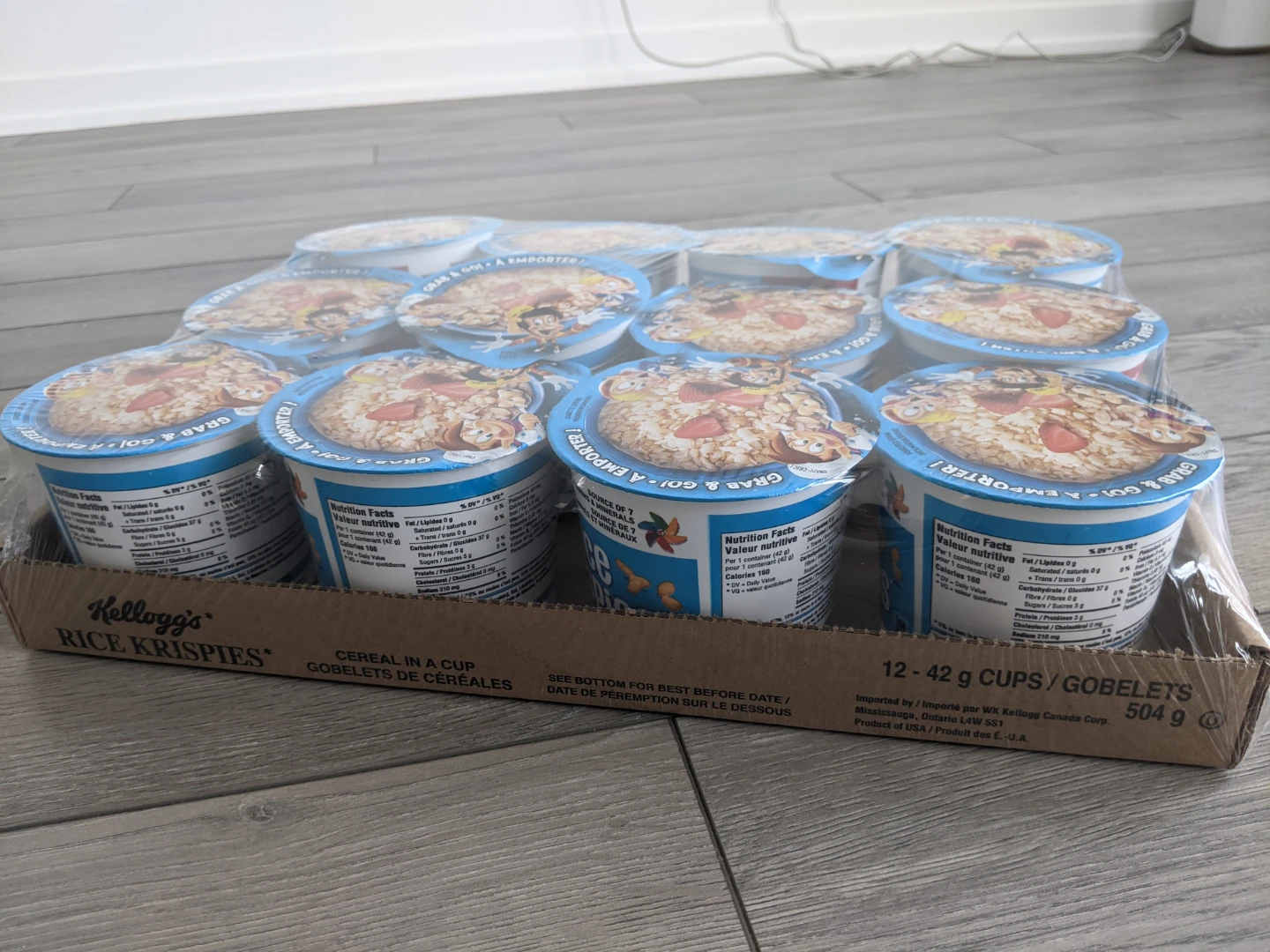 Kellogg's Rice Krispies Cereal Cups (12 Pack) - photo 3