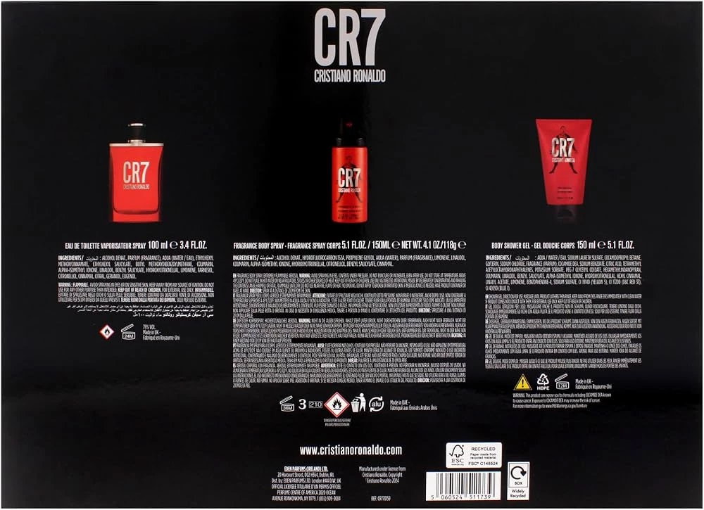 *BRAND NEW* Cristiano Ronaldo CR7 Fragrance Gift Set - photo 3