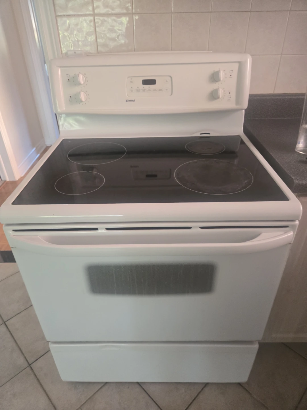 Kenmore White Electric Stove with Oven