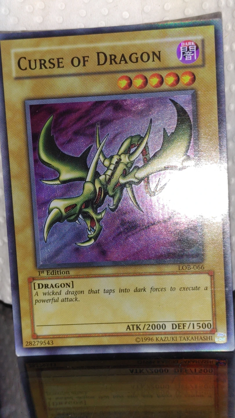 Curse Of Dragon - LOB-066 1ST EDITION - photo 3