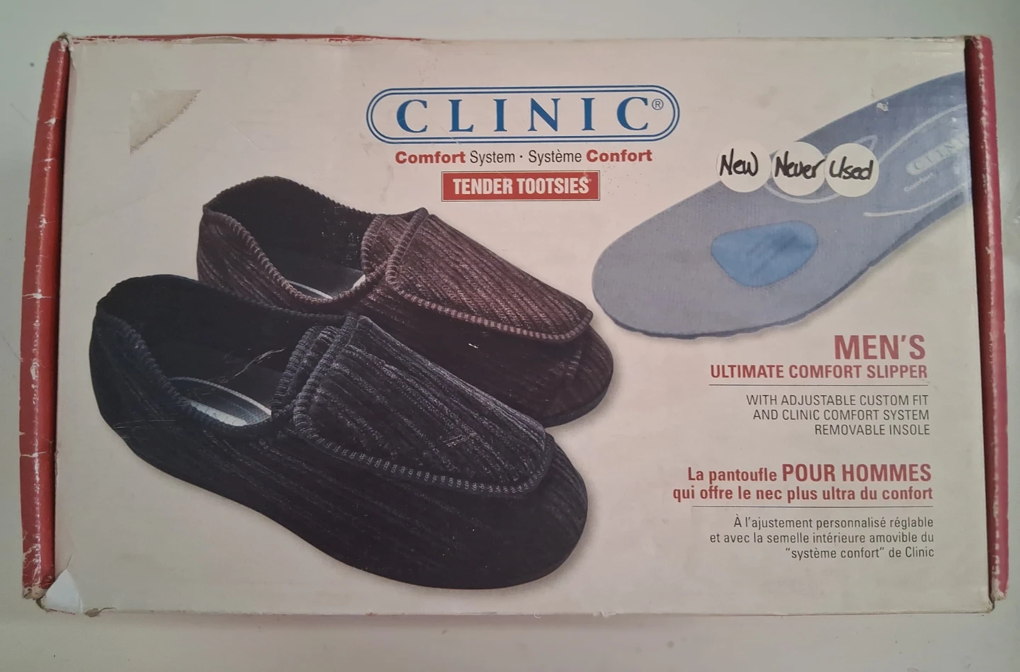 Clinic Men's Ultimate Comfort Slippers