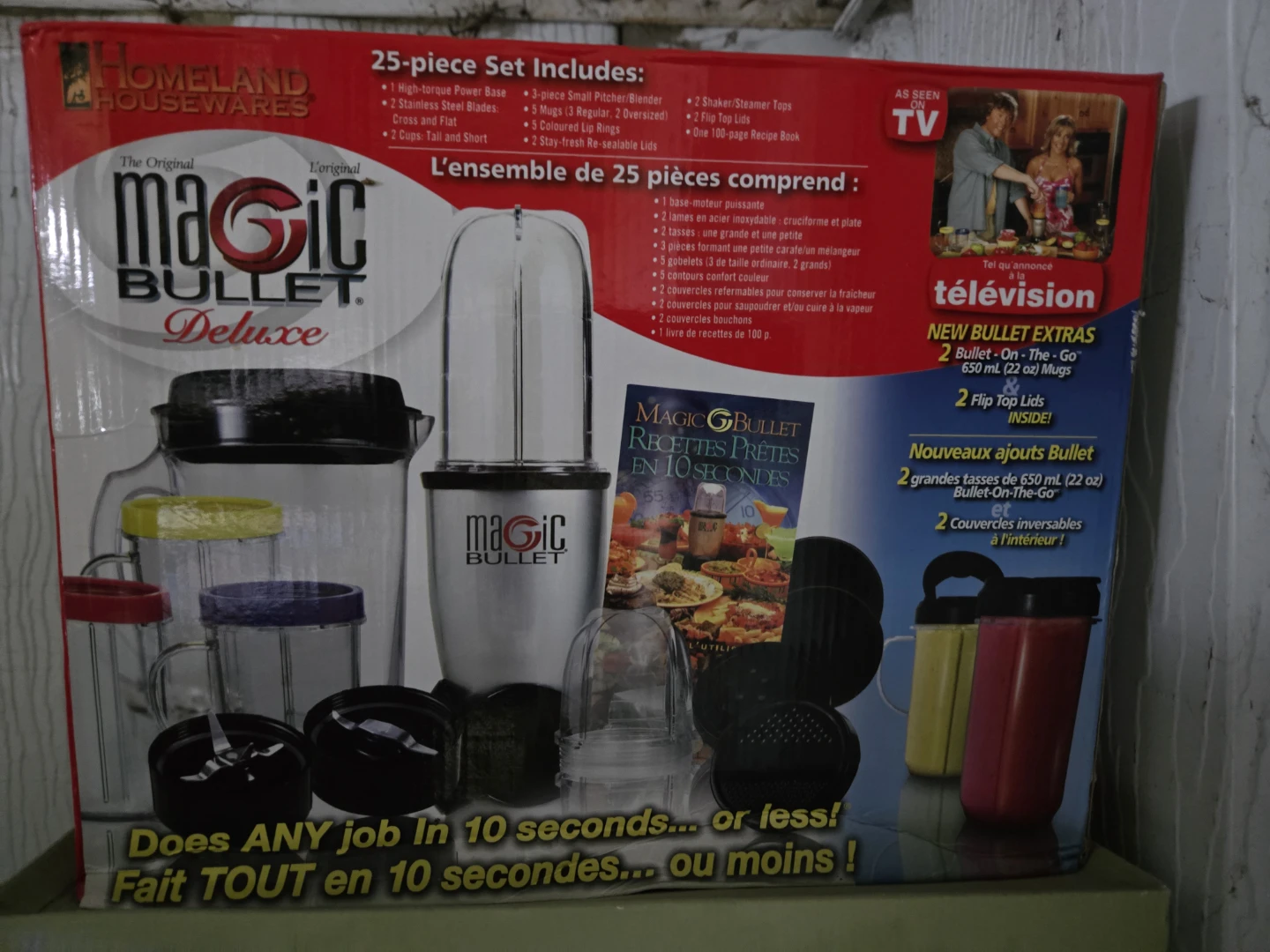 NEW! Magic Bullet Deluxe 25-Piece Set Blender