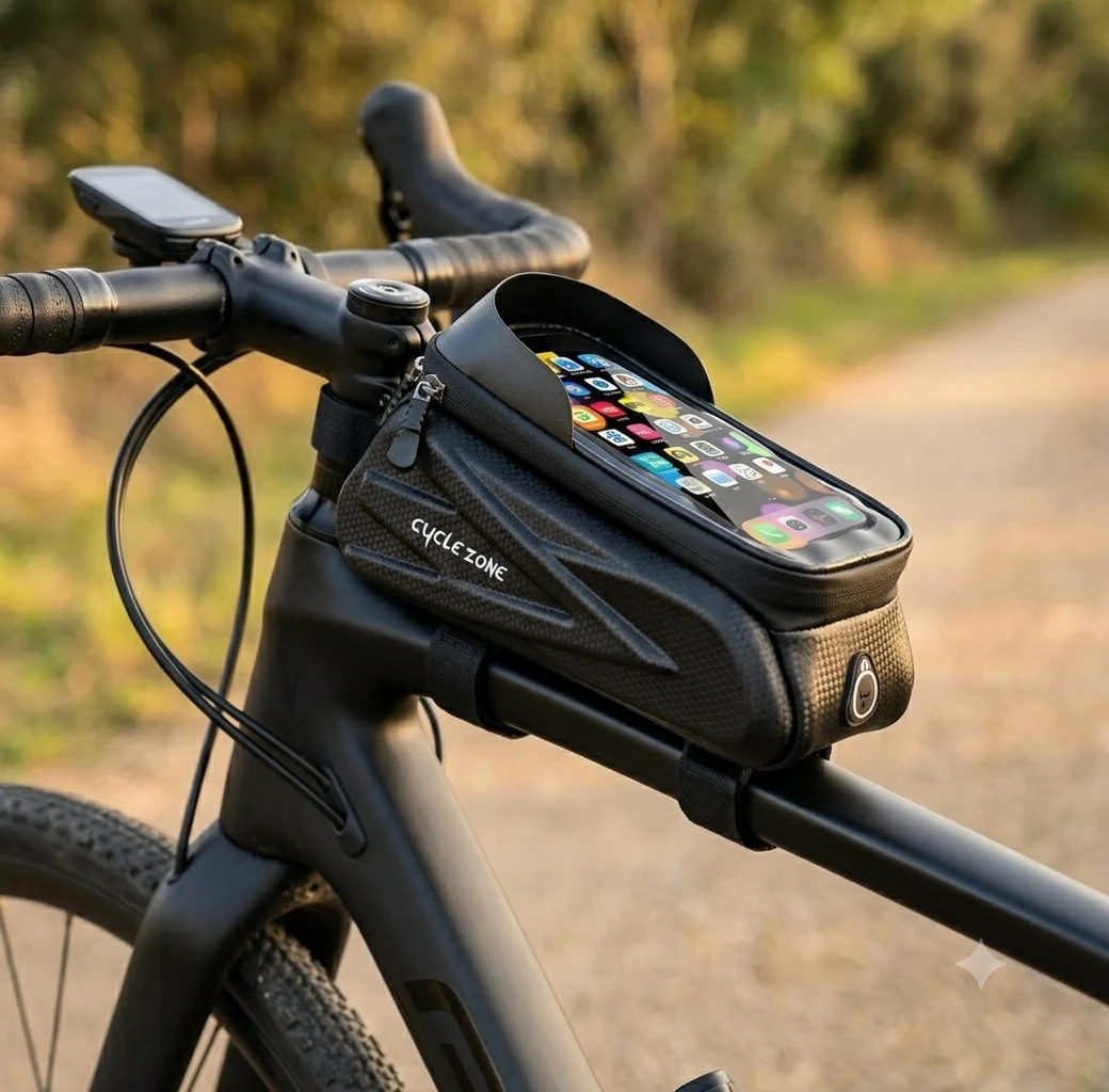 Bycicle Phone Bag Touch Screen and Crash Resistant