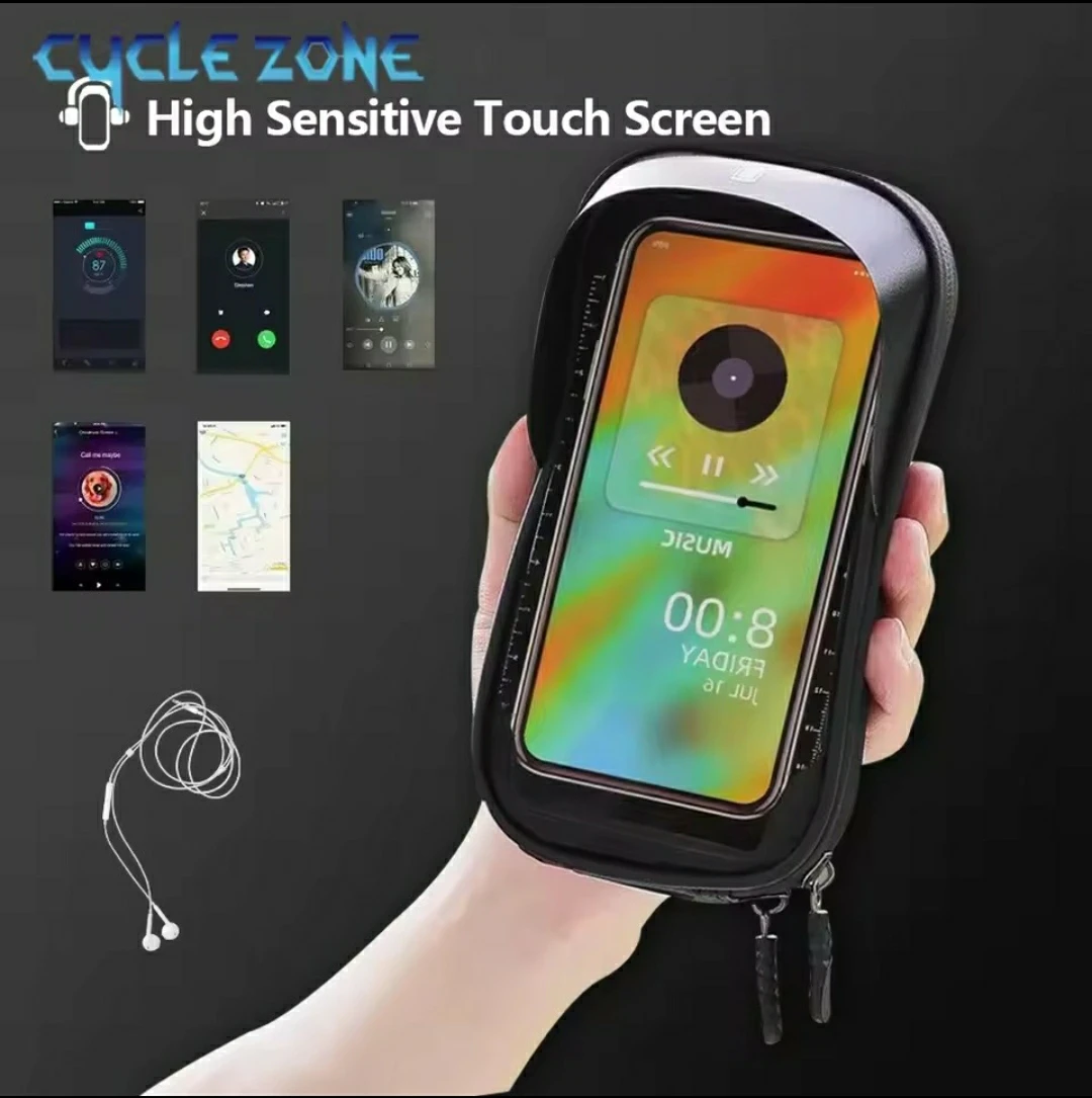 Bycicle Phone Bag Touch Screen and Crash Resistant - photo 4