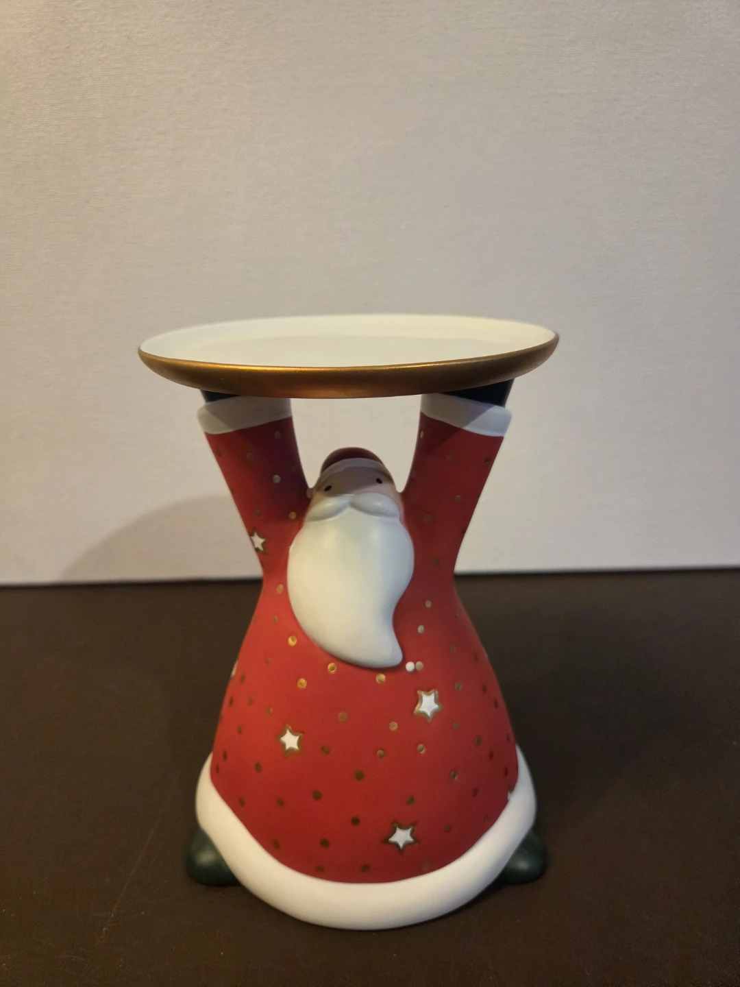 PartyLite Christmas Santa Candle Holders - photo 2