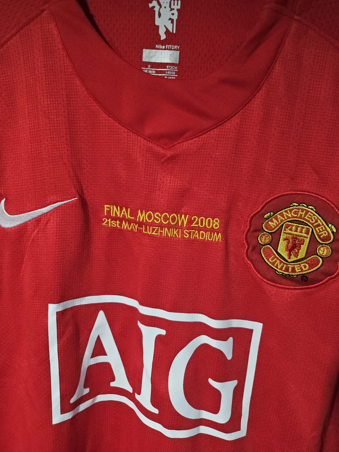 Manchester United Ronaldo #7 Jersey - Size S - photo 2