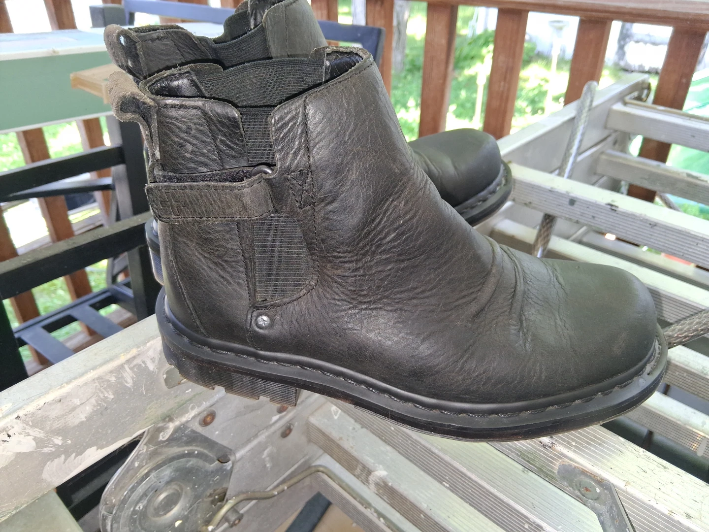 Dr. Martens Black Leather Chelsea Boots unisex - photo 2