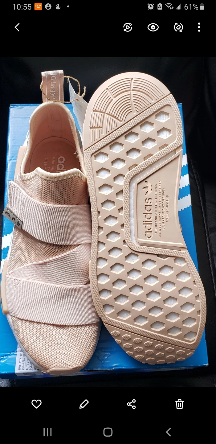 Brand new Adidas NMD R1 Peach Sneakers - photo 2