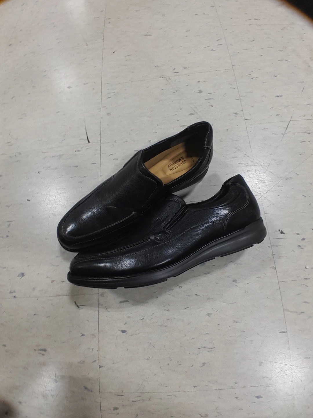 Johnston & Murphy Black Leath Shoes Men's Size 10 - photo 3