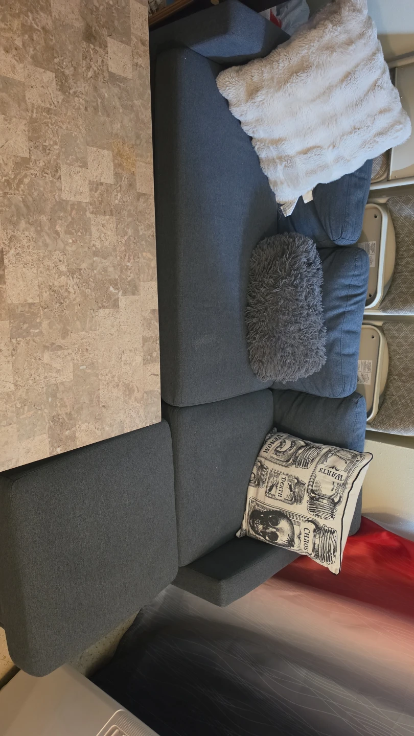 Grey couch