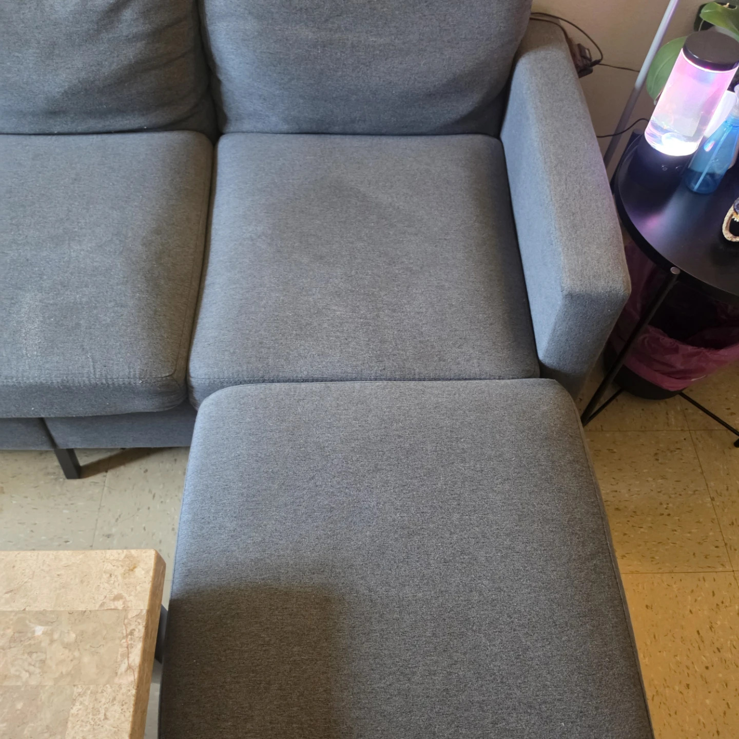 Grey couch - photo 5