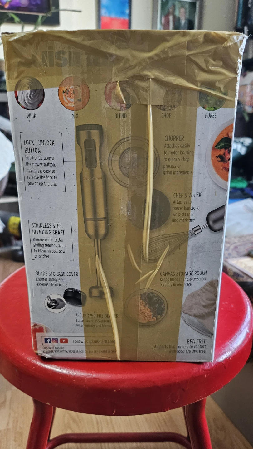 Cuisinart Variable Speed Hand Blender - photo 4