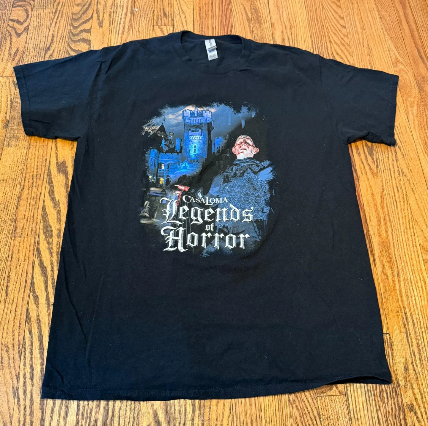 Gildan Casa Loma Legends of Horror T-Shirt Size Large