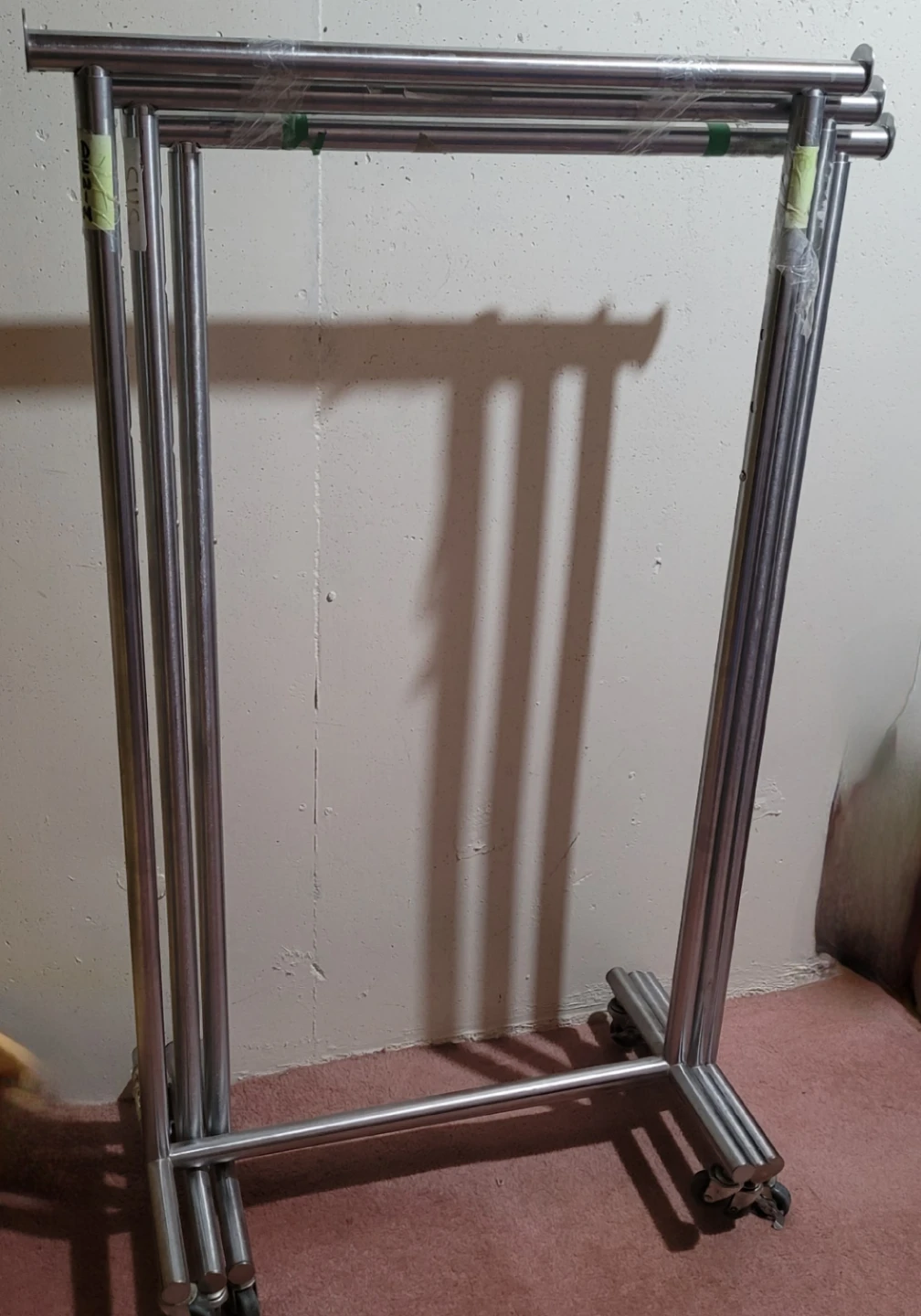 Heavy-Duty Commercial Rolling Garment Racks