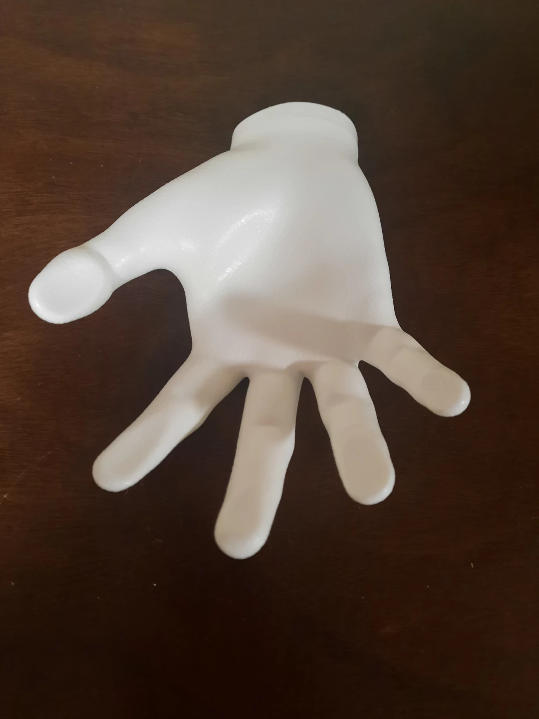 White Hand Shaped Trinket Dish wall mount - photo 2