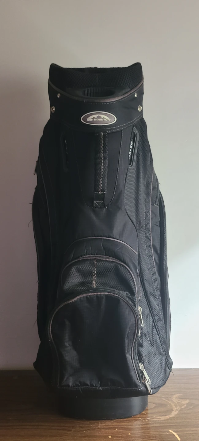 Sun Mountain S-ONE Golf Cart Bag in Black Gray Clubs Golf - photo 2
