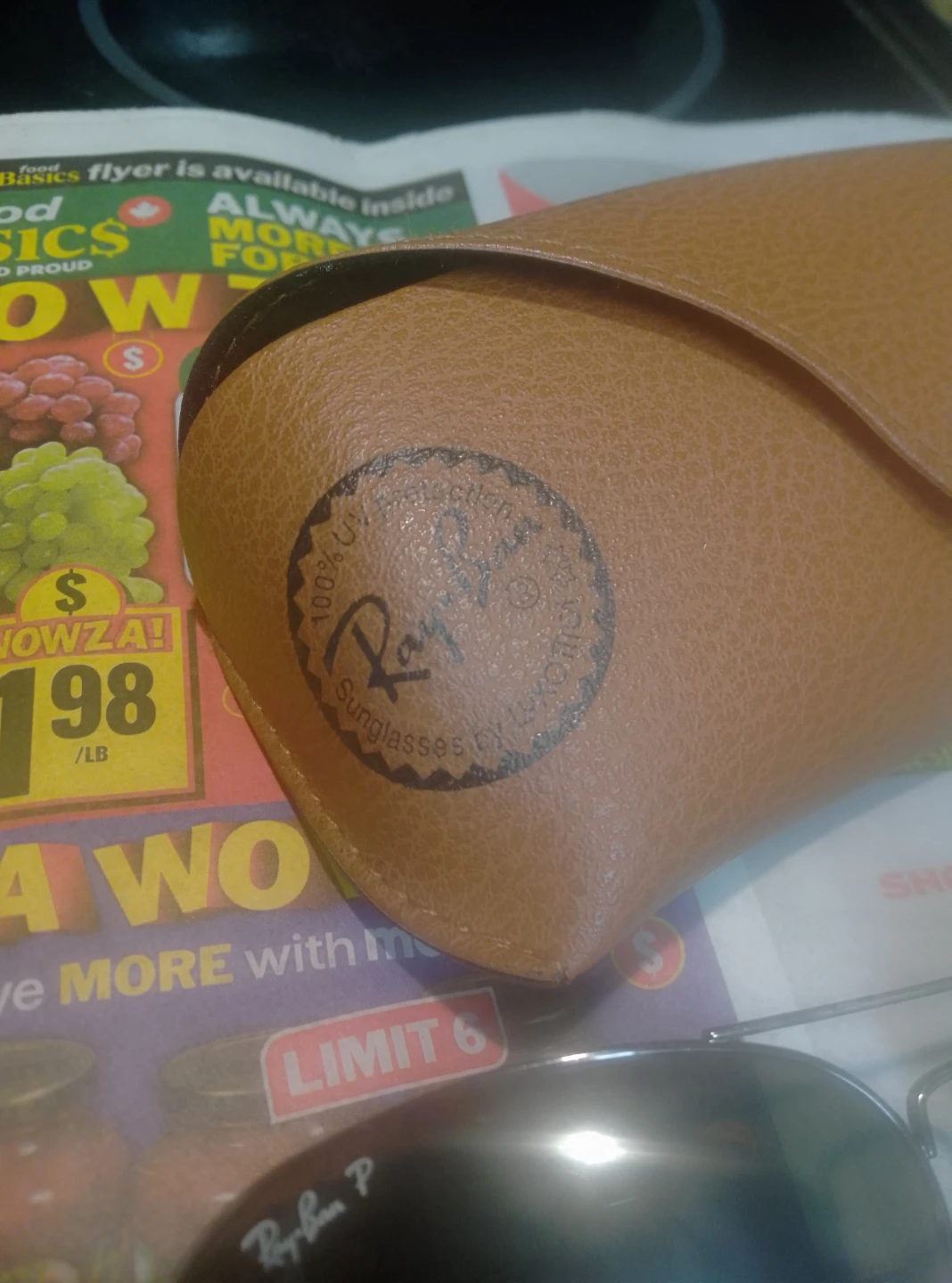 Ray-Ban Aviator Polarized Sunglasses with Case - photo 2