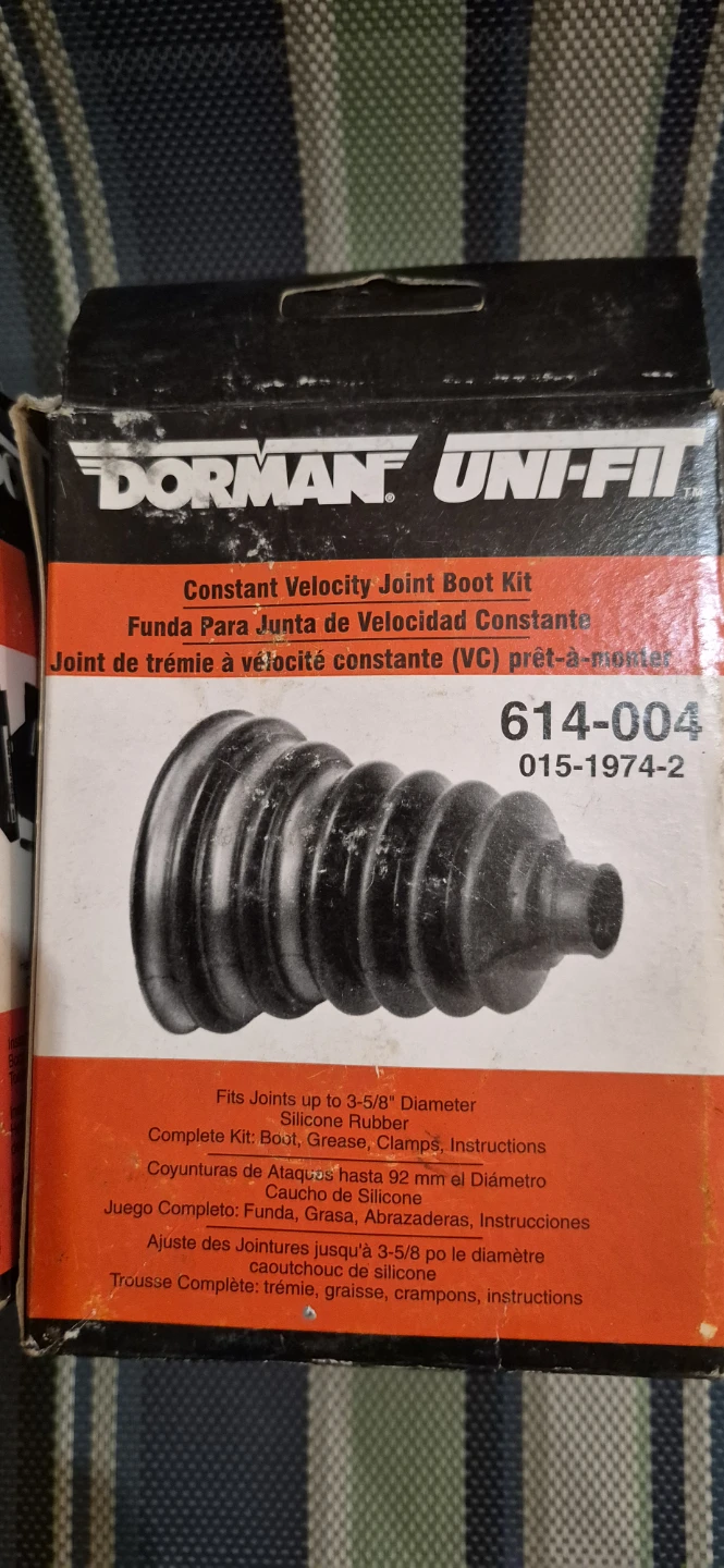 Dorman Uni-Fit Constant Velocity Joint Boot Kit 614-004 - photo 2