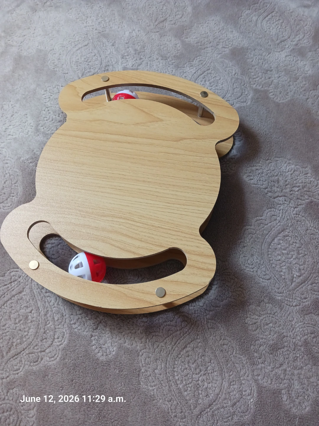 Assorted Cat Toys and Wooden Scratcher Toy - photo 3