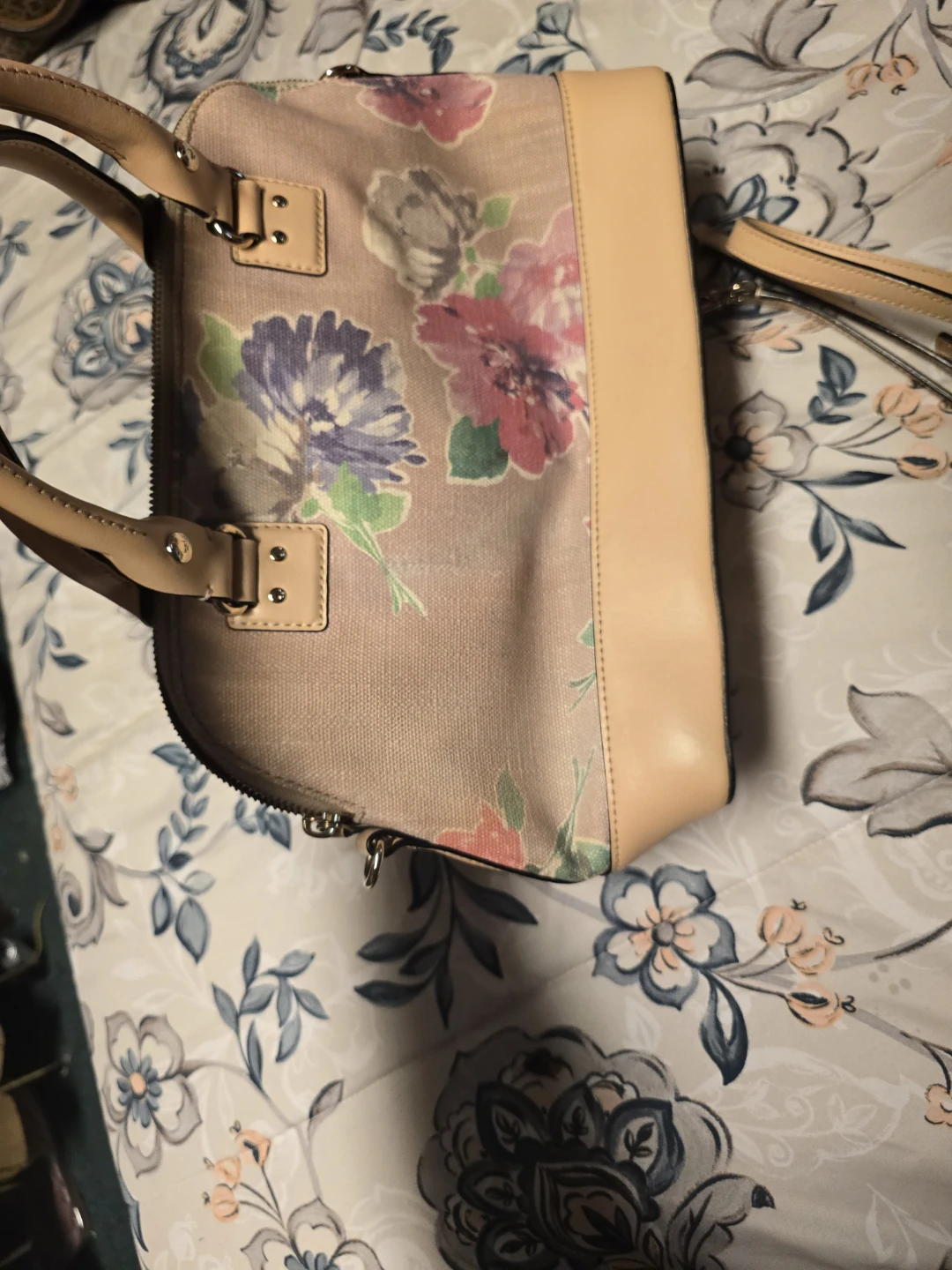Kate Spade Floral Dome Satchel Handbag - photo 4