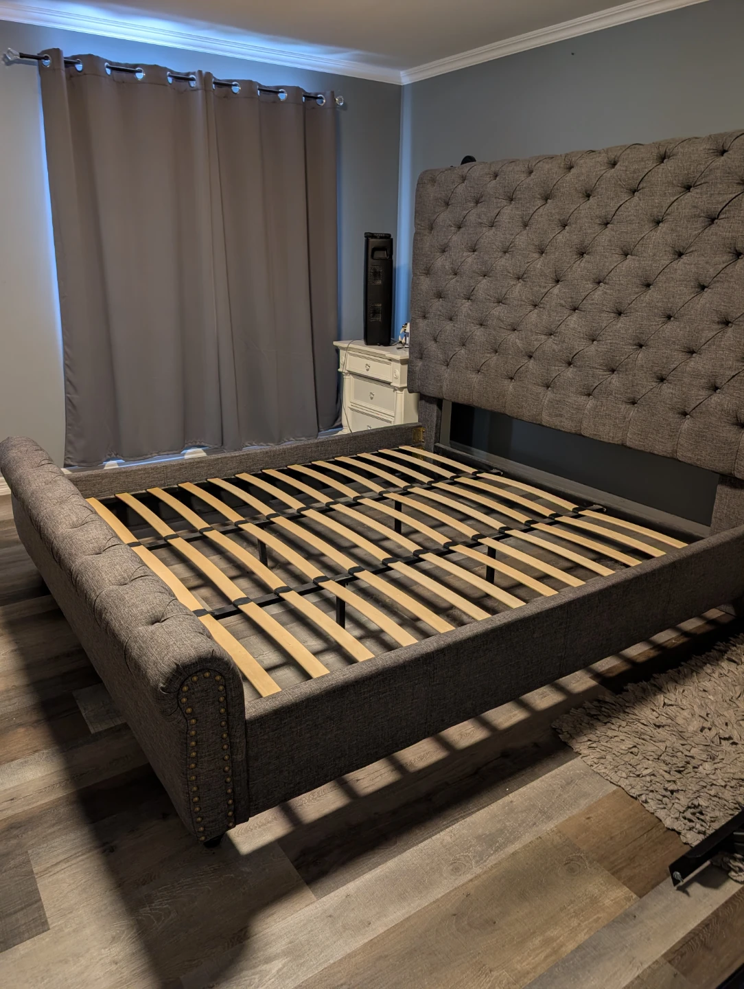 King bed frame