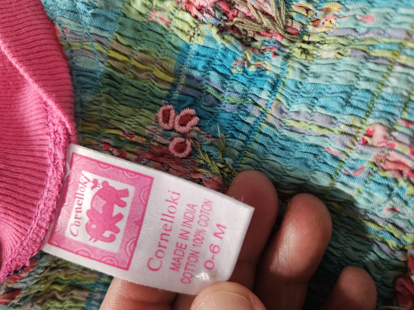 Cornellski Baby Dress - 0-6 Months - photo 2