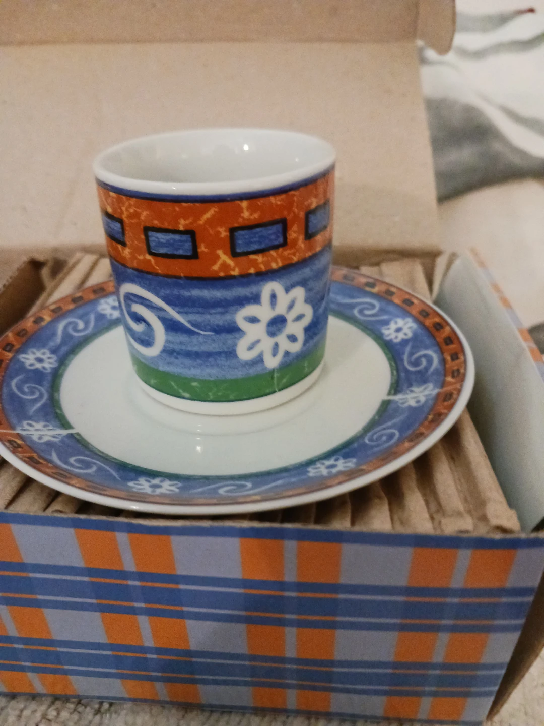 Coffee Cup and Saucer Set