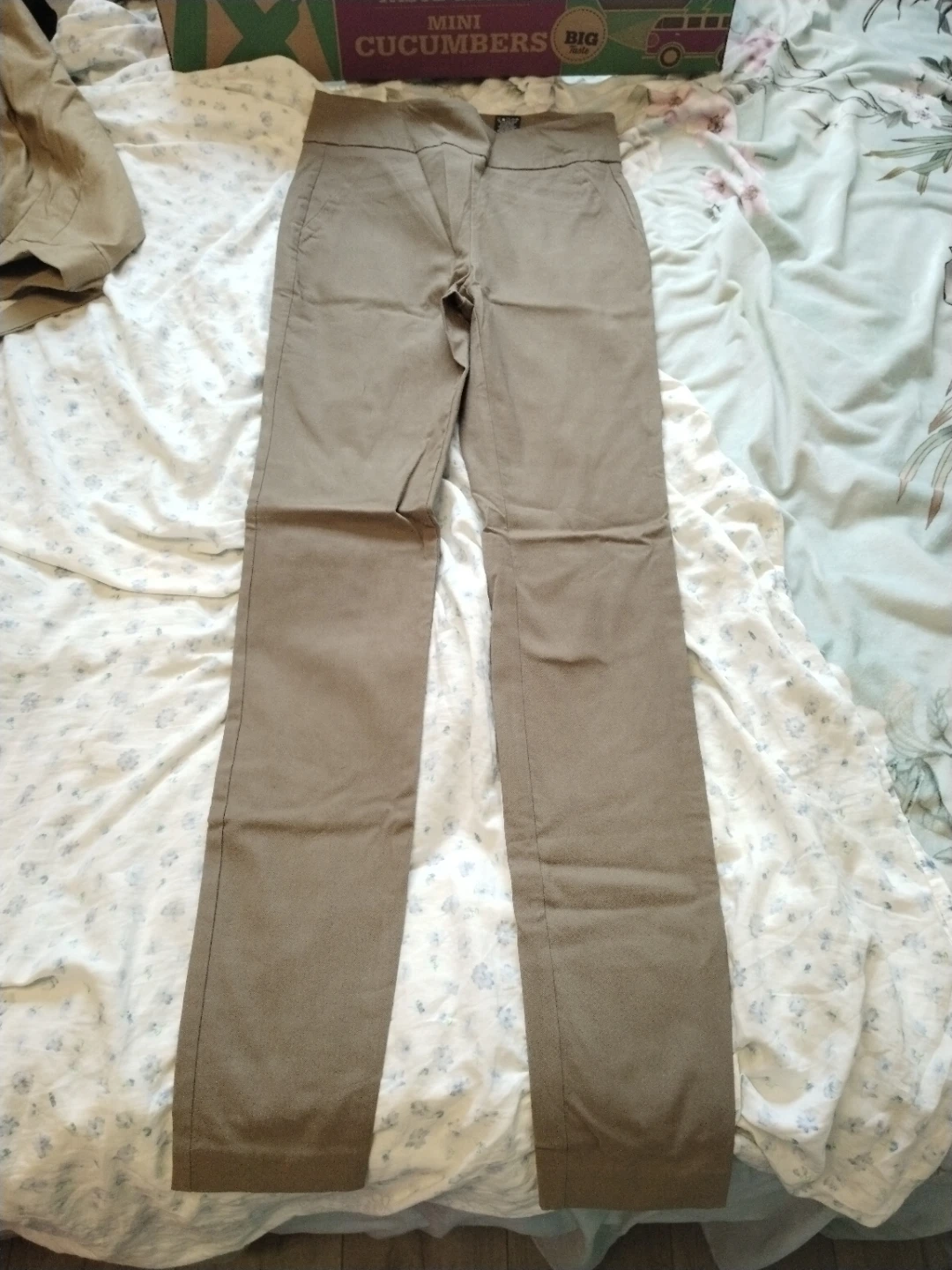 Tan Chinos Women's Pants